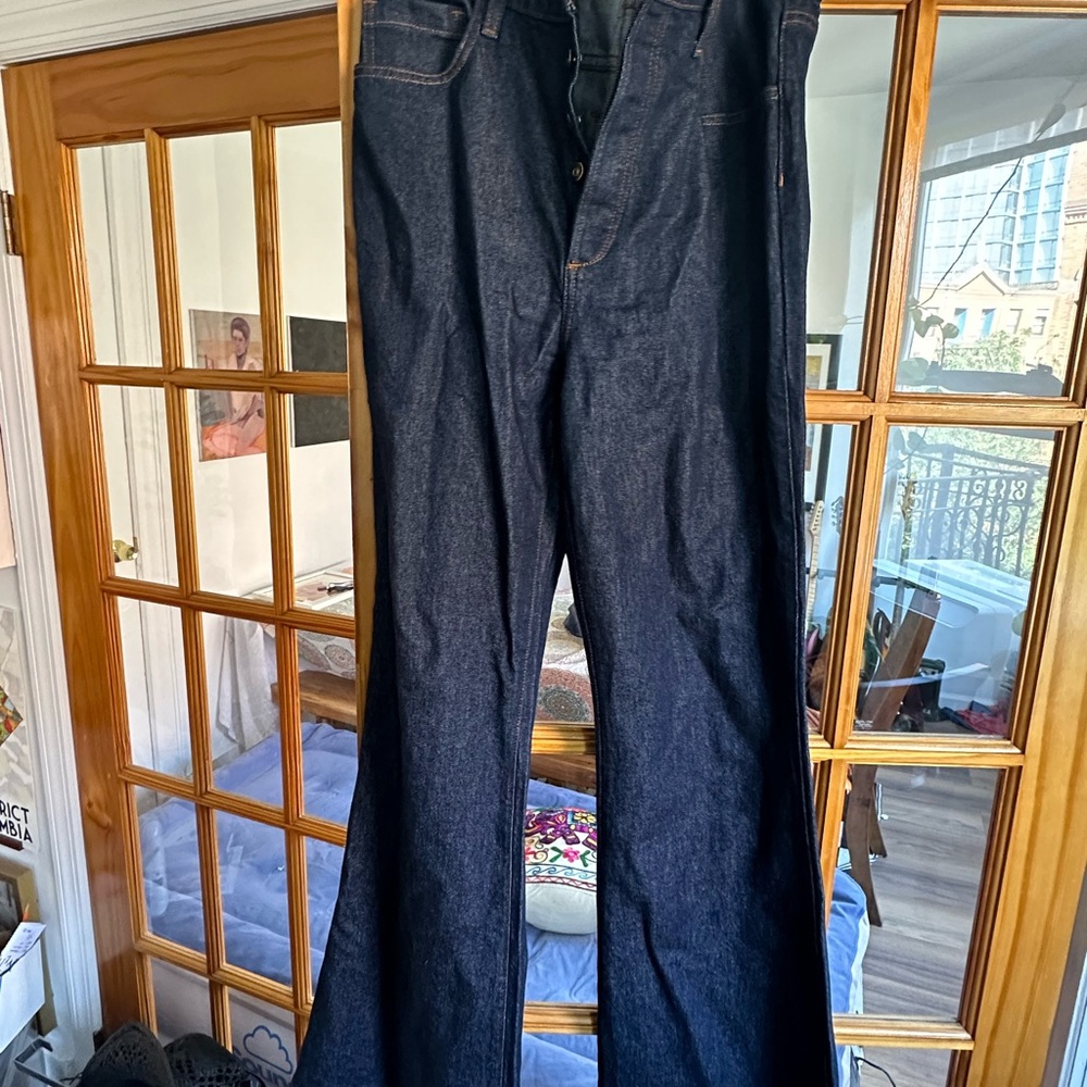 Favorite Daughter Blue Bootcut Jeans